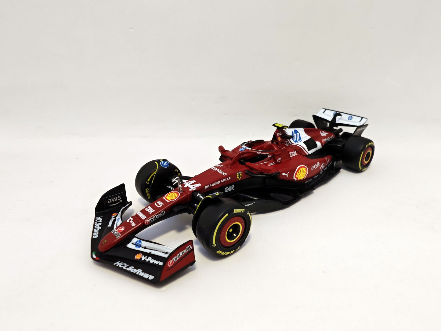 Ferrari Formula 1 SF25 #44 Lewis Hamilton - 2025 - F1 Burago Escala 1/43