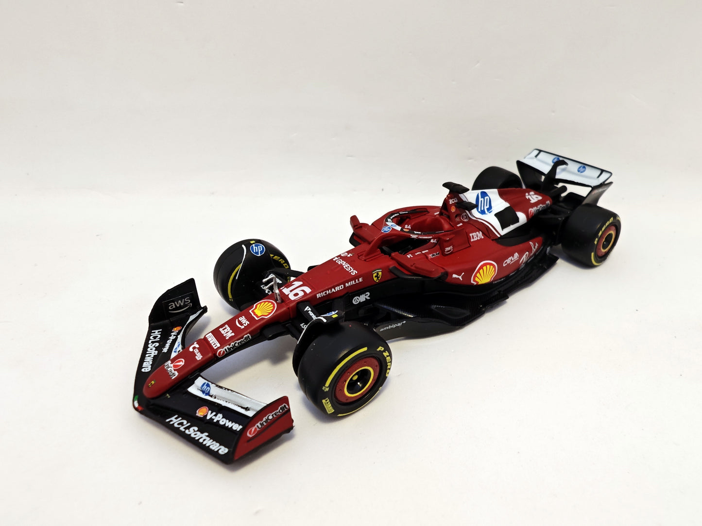 Ferrari Formula 1 SF25 #16 Charles Leclerc - 2025 - F1 Burago Escala 1/43