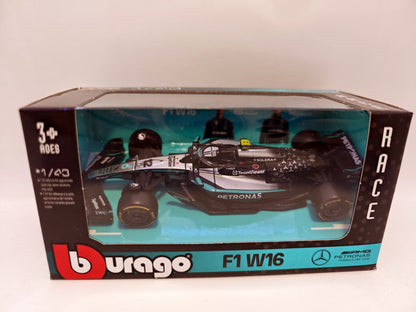 Mercedes AMG Formula 1 W16 #12 Kimi Antonelli - 2025 - F1 Burago Escala 1/43
