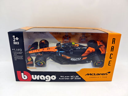 McLaren Formula 1 MCL39 #4 Lando Norris - 2025 - F1 Burago Escala 1/43