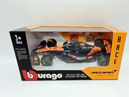 McLaren Formula 1 MCL39 #81 Oscar Piastri - 2025 - F1 Burago Escala 1/43
