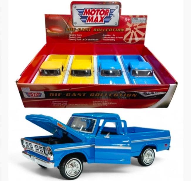 Ford F-100 Pick Up 1972 - Escala 1/24 - Motormax - (Sin caja)