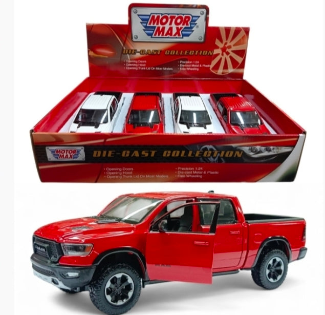 RAM 1500 Rebel Crew 2019 - Escala 1/24 (1/27) - MotorMax - (Sin Caja)