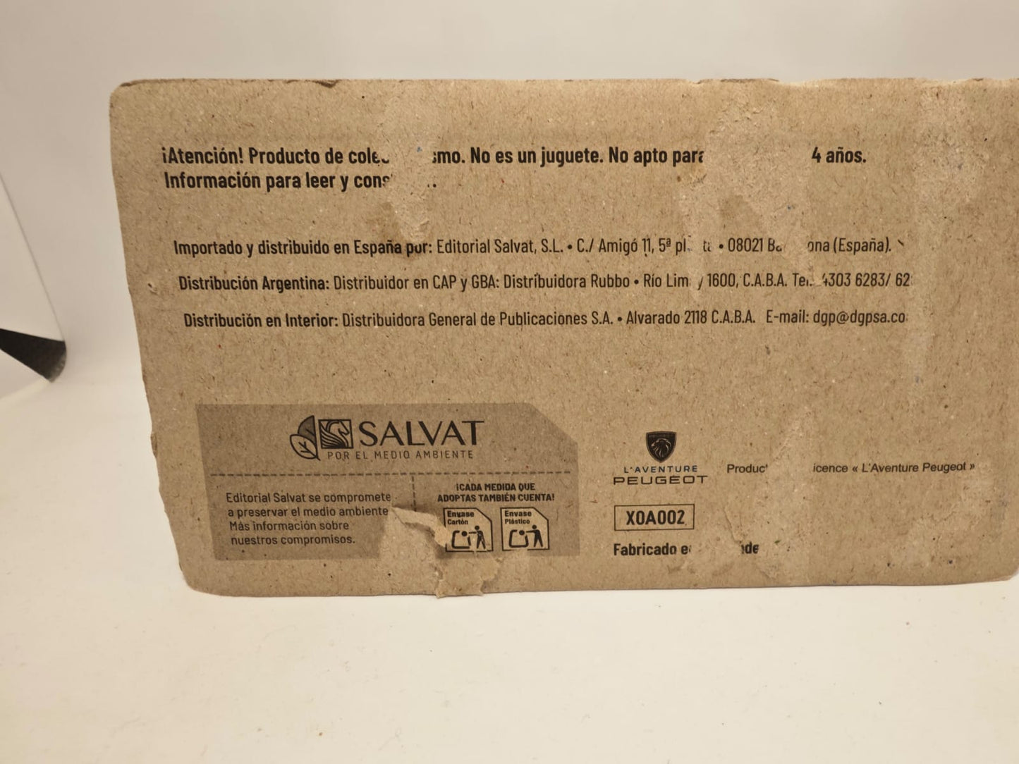Peugeot 504 SRD 1987 - Escala 1/43 - Salvat