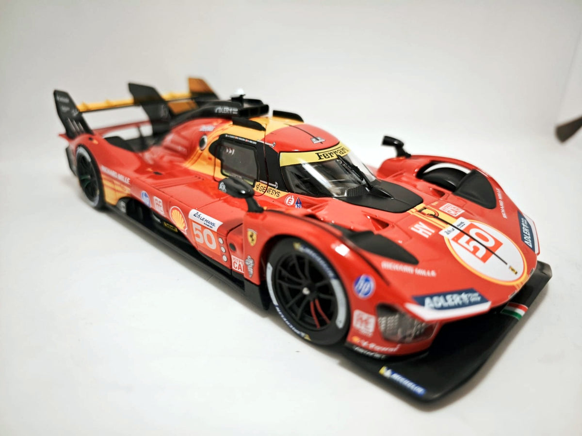 Ferrari 499P #50 - Escala 1/24 - Burago - (Sin caja)
