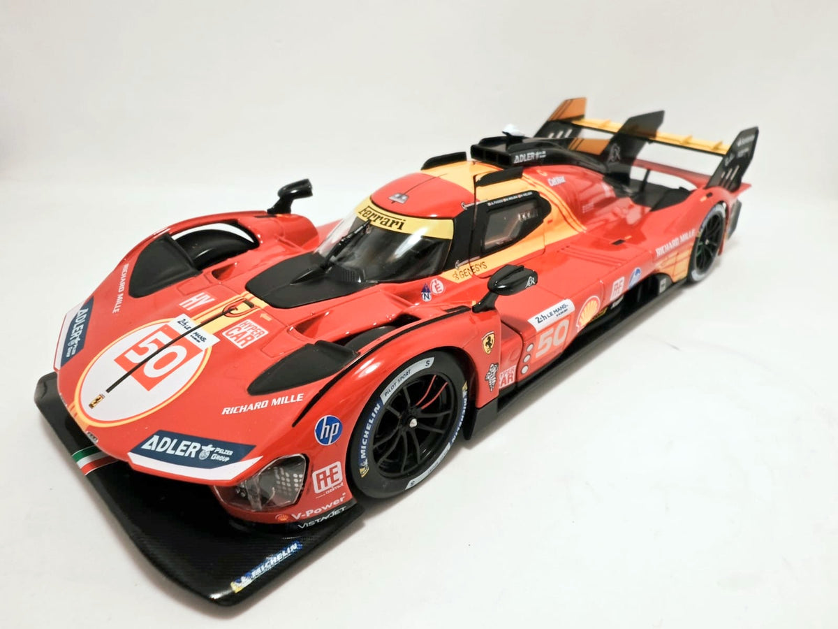 Ferrari 499P #50 - Escala 1/24 - Burago - (Sin caja)
