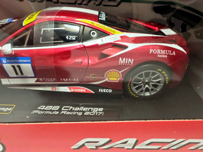 Ferrari 488 Challenge (Formula Racing 2017) - Escala 1/24 - Burago