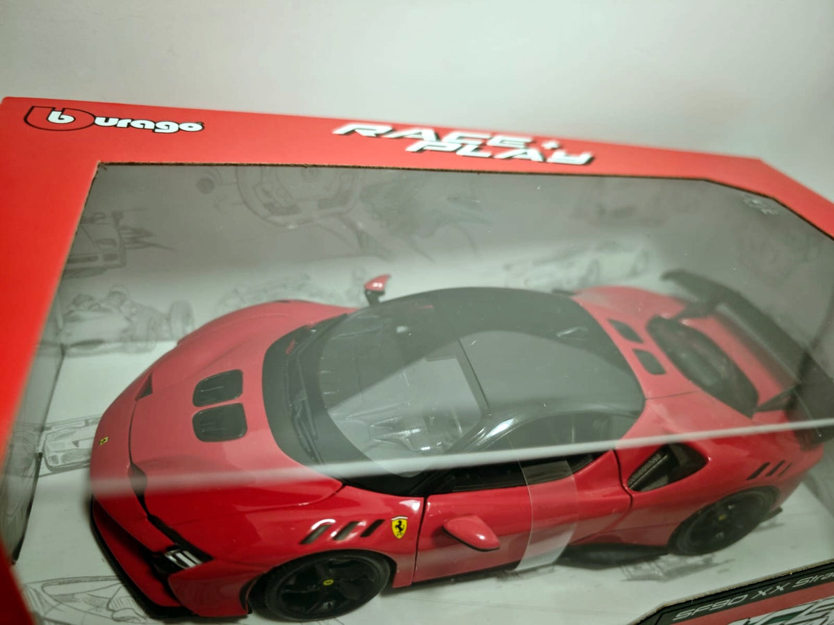 Ferrari SF90 XX Stradale - Escala 1/24 - Burago