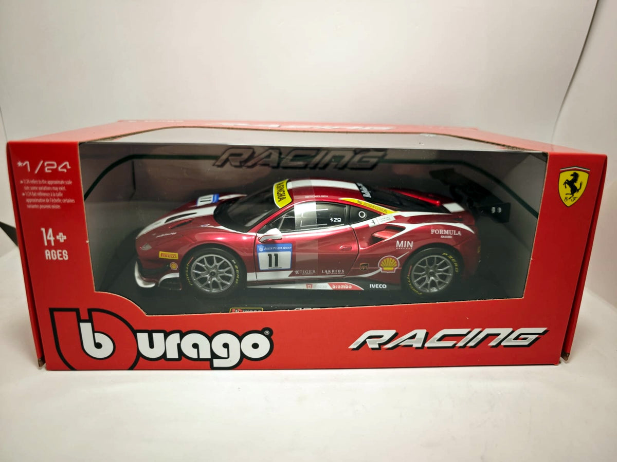 Ferrari 488 Challenge (Formula Racing 2017) - Escala 1/24 - Burago
