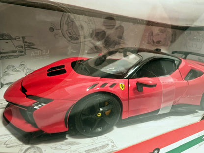 Ferrari SF90 XX Stradale - Escala 1/24 - Burago