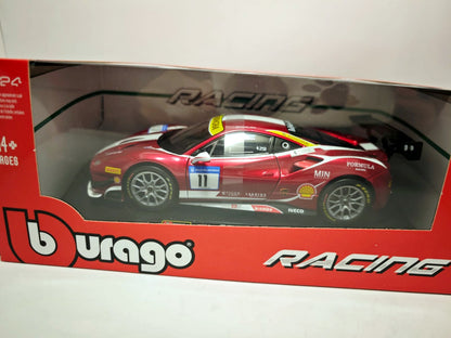 Ferrari 488 Challenge (Formula Racing 2017) - Escala 1/24 - Burago