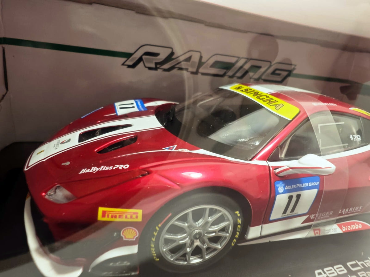 Ferrari 488 Challenge (Formula Racing 2017) - Escala 1/24 - Burago
