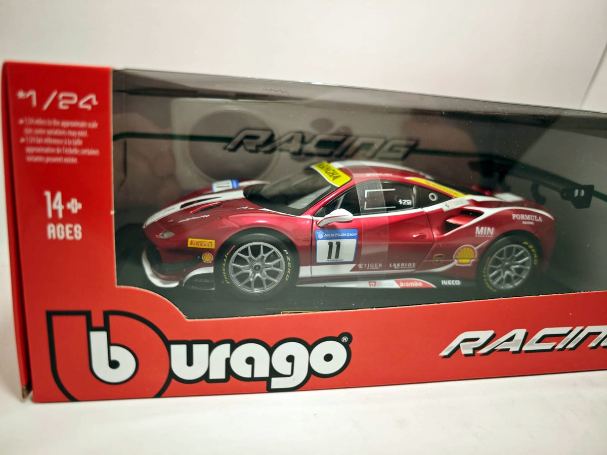 Ferrari 488 Challenge (Formula Racing 2017) - Escala 1/24 - Burago