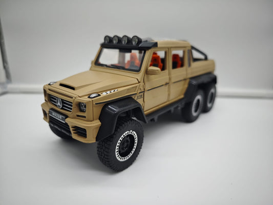 Mercedes-AMG G63 6X6 - Escala 1/24 - c/Luz y Sonido - No License (sin caja)
