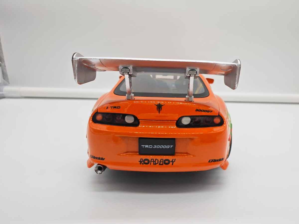 Toyota Supra 1995 Brian O'Conner Rapido y Furioso - Escala 1/24 - c/Luz y Sonido - (sin caja)