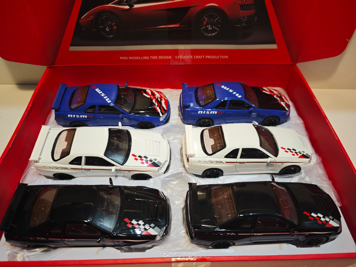 Nissan Skyline GT-R R34 Nismo - Escala 1/24 - c/Luz y Sonido - (sin caja)