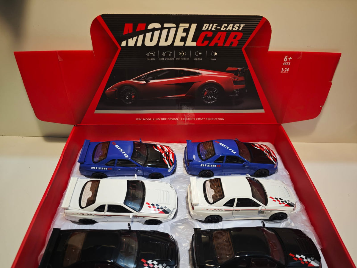 Nissan Skyline GT-R R34 Nismo - Escala 1/24 - c/Luz y Sonido - (sin caja)