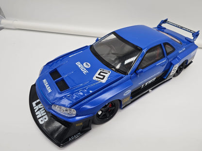 Nissan Skyline GT-R R34 Liberty Walk - Escala 1/24 - c/Luz y Sonido - (sin caja)