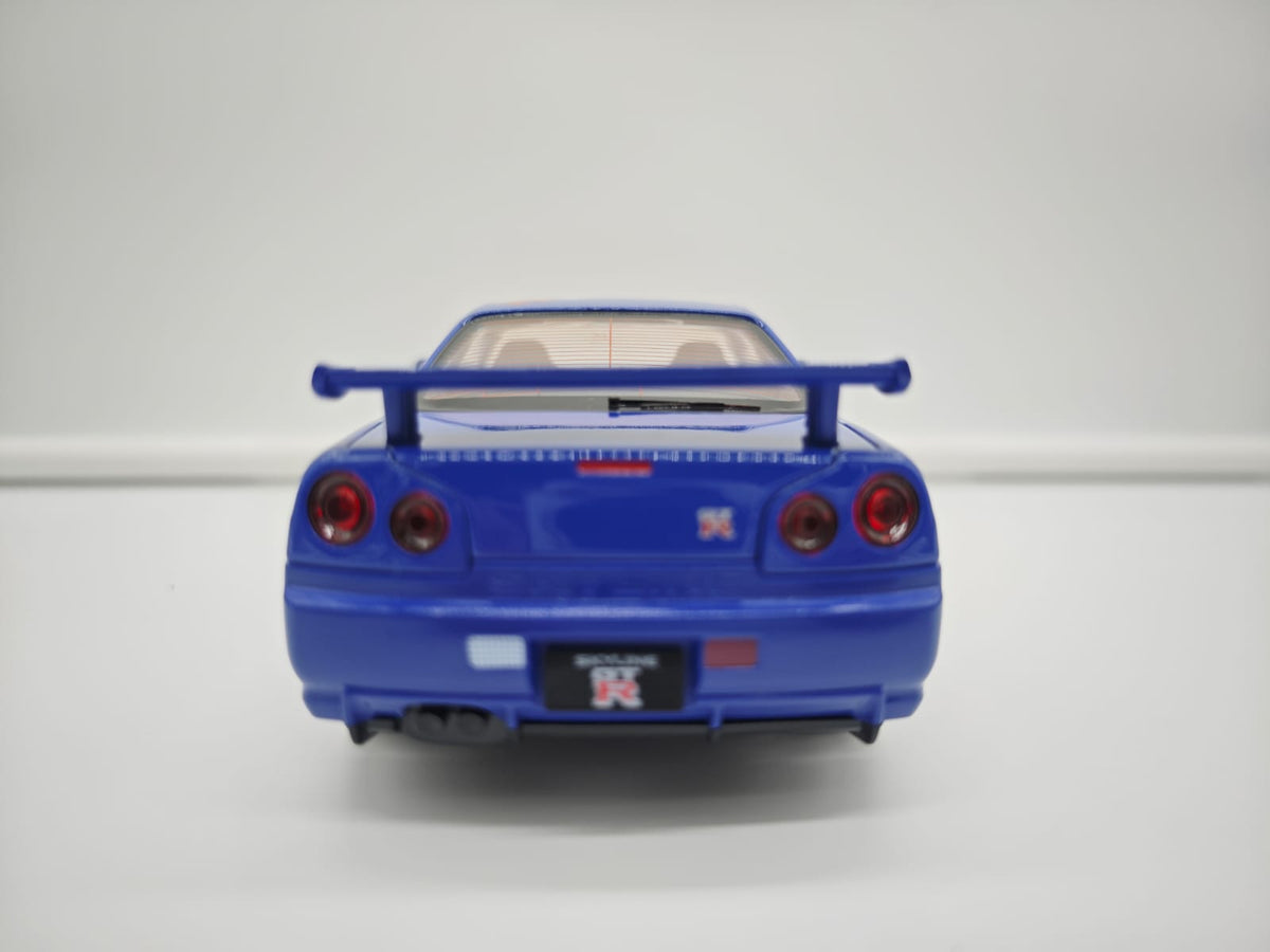 Nissan Skyline GT-R R34 Nismo - Escala 1/24 - c/Luz y Sonido - (sin caja)