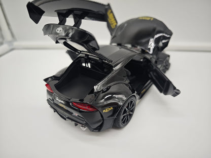 Toyota Supra GR Liberty Walk (LB-WORKS) - Escala 1/24 - c/Luz y Sonido - (sin caja)