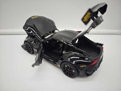 Toyota Supra GR Liberty Walk (LB-WORKS) - Escala 1/24 - c/Luz y Sonido - (sin caja)