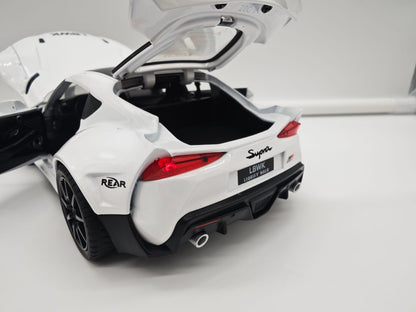 Toyota Supra GR Liberty Walk (LB-WORKS) - Escala 1/24 - c/Luz y Sonido - (sin caja)