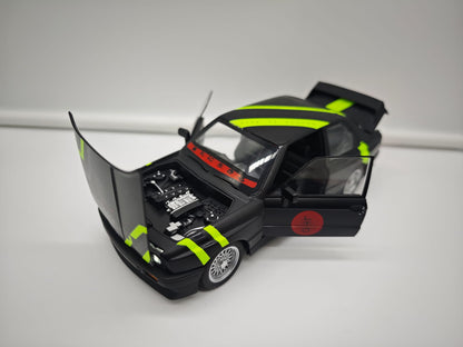 BMW M3 E30 DTM / CUSTOM - Escala 1/24 - c/Luz y Sonido - (sin caja)