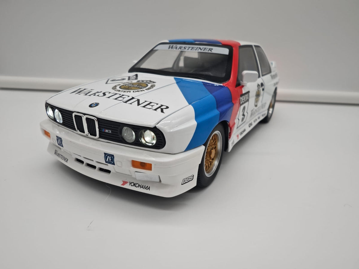 BMW M3 E30 DTM / CUSTOM - Escala 1/24 - c/Luz y Sonido - (sin caja)