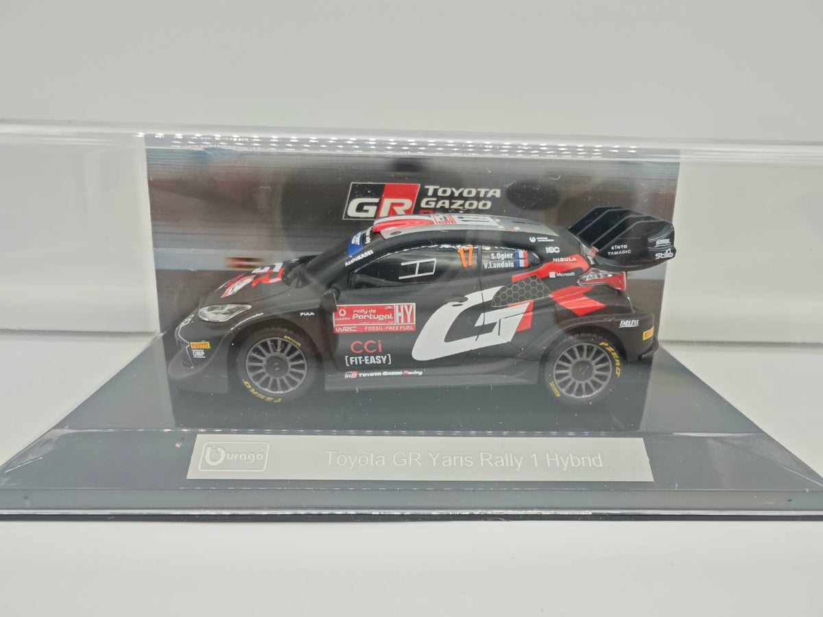 Toyota GR Yaris Rally 1 Hybrid - #17 Sebastien Ogier  - Escala 1/43 - Burago