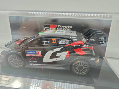 Toyota GR Yaris Rally 1 Hybrid - #33 Elfyn Evans  - Escala 1/43 - Burago