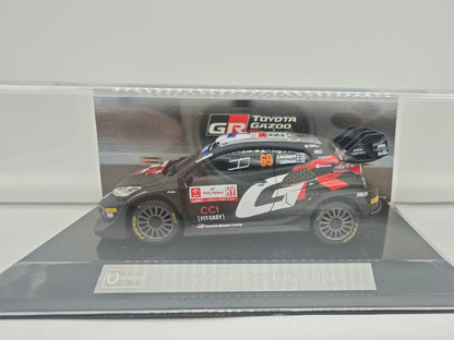 Toyota GR Yaris Rally 1 Hybrid - #69 Kalle Rovanperä  - Escala 1/43 - Burago