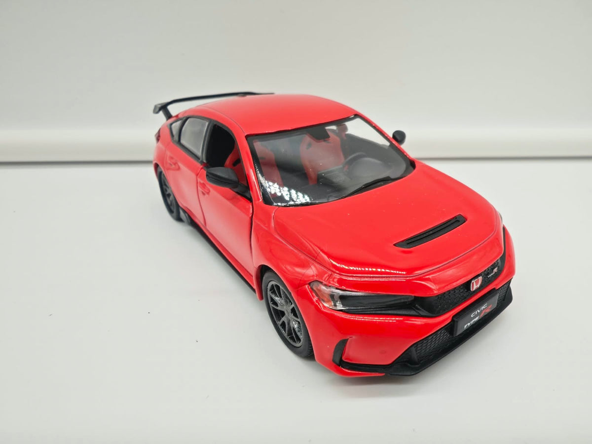 Honda Civic Type R 2024 - Escala 1/36 - Kinsmart - (Sin caja)