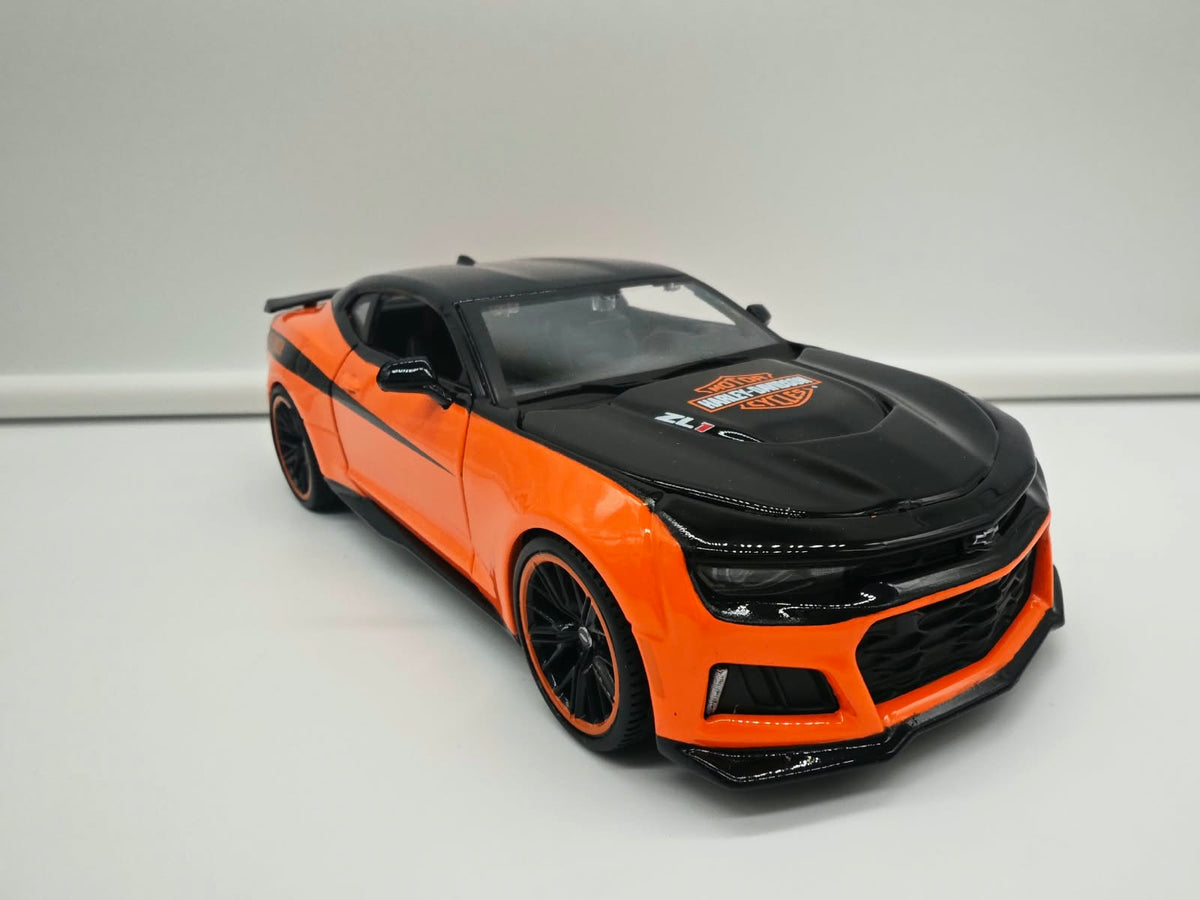 Chevrolet Camaro ZL1 2017 "Harley Davidson" - Escala 1/24 - Maisto - (Sin caja)