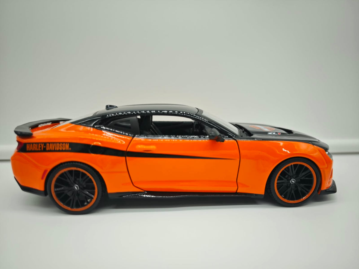 Chevrolet Camaro ZL1 2017 "Harley Davidson" - Escala 1/24 - Maisto - (Sin caja)