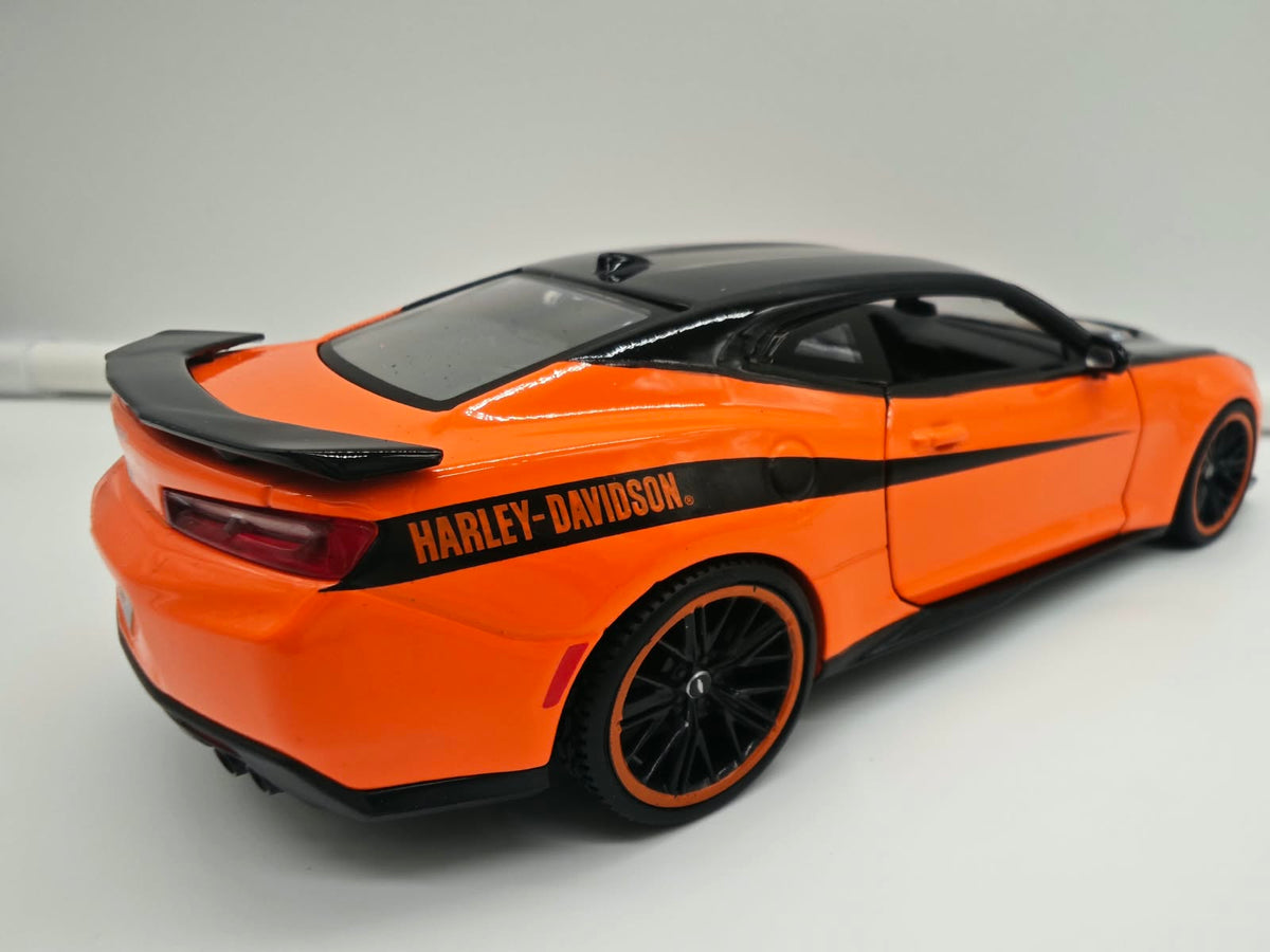 Chevrolet Camaro ZL1 2017 "Harley Davidson" - Escala 1/24 - Maisto - (Sin caja)