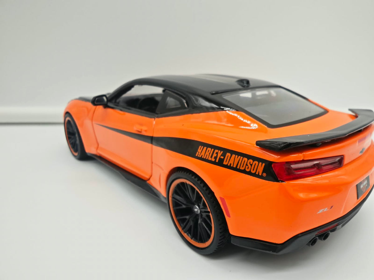 Chevrolet Camaro ZL1 2017 "Harley Davidson" - Escala 1/24 - Maisto - (Sin caja)