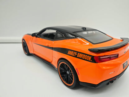 Chevrolet Camaro ZL1 2017 "Harley Davidson" - Escala 1/24 - Maisto - (Sin caja)