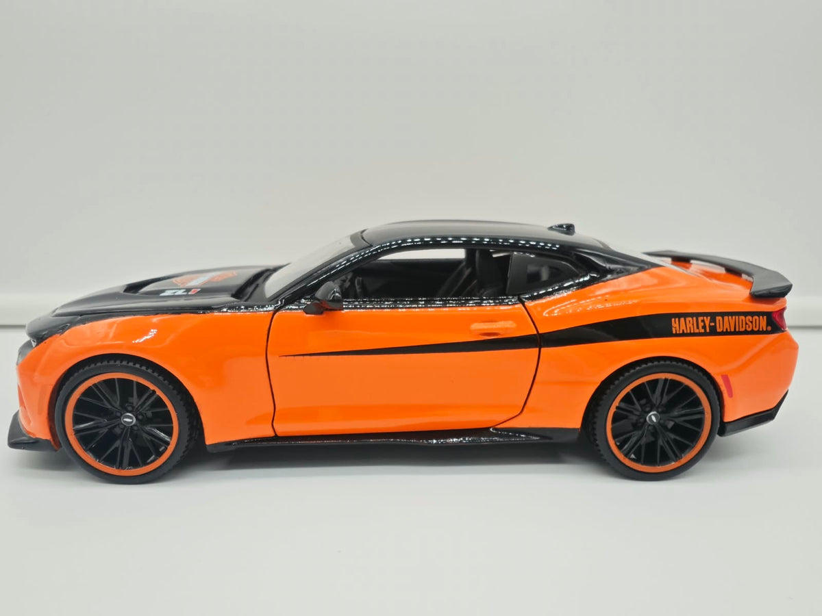 Chevrolet Camaro ZL1 2017 "Harley Davidson" - Escala 1/24 - Maisto - (Sin caja)