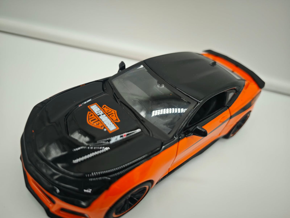 Chevrolet Camaro ZL1 2017 "Harley Davidson" - Escala 1/24 - Maisto - (Sin caja)