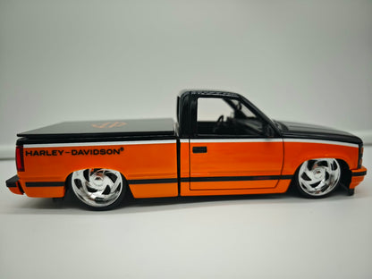Chevrolet Silverado 454 SS "Harley Davidson" - Escala 1/24 - Maisto - (Sin caja)