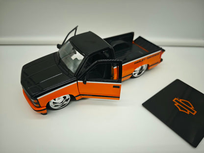 Chevrolet Silverado 454 SS "Harley Davidson" - Escala 1/24 - Maisto - (Sin caja)