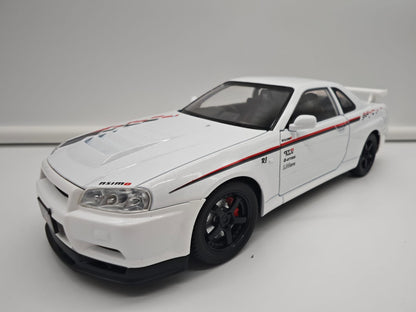 Nissan Skyline GT-R R34 Nismo - Escala 1/24 - c/Luz y Sonido - (sin caja)
