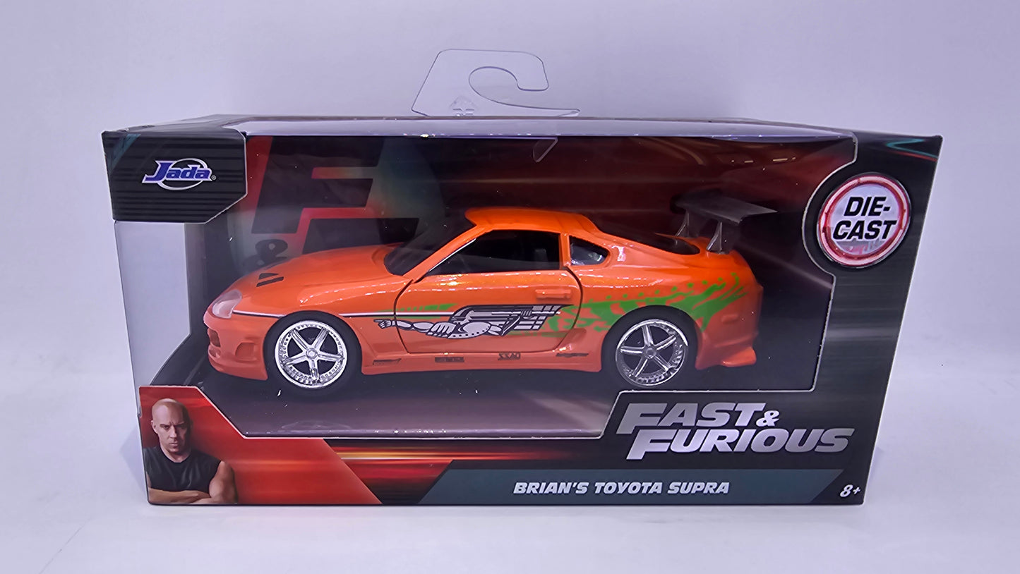 Toyota Supra 1995 de Brian - "RAPIDO Y FURIOSO" - Escala 1/32 - Jada